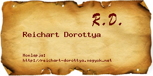 Reichart Dorottya névjegykártya